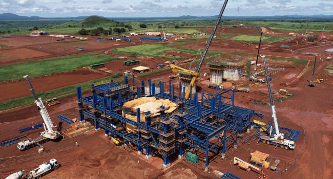 Construção do Projeto Araguaia Níquel avança com mais de 50% das obras concluídas
