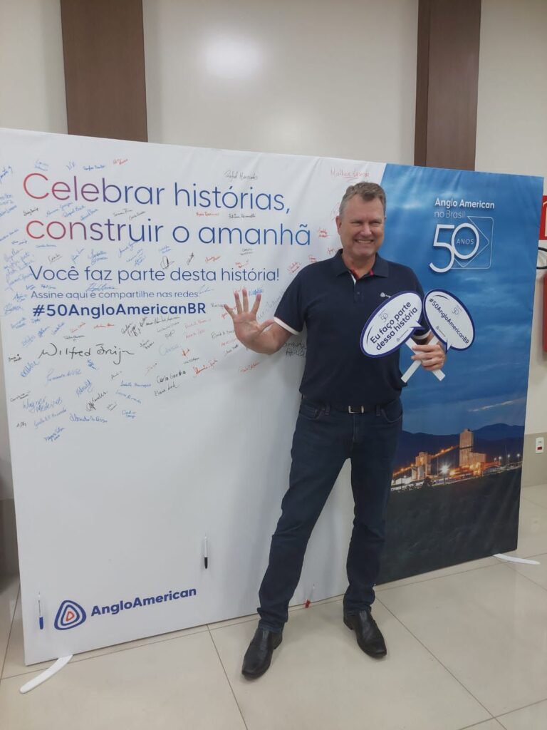 IBRAM celebra os 50 anos da Anglo American no Brasil