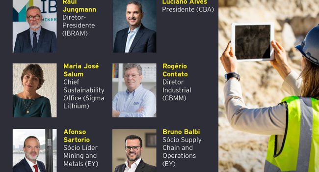 EY e IBRAM apresentarão estudo dos top 10 riscos e oportunidades de negócios para o setor mineral