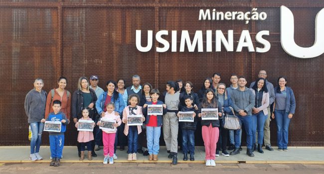 Histórias da Mineração une cultura e sustentabilidade em visita da comunidade de Itatiaiuçu à Mina