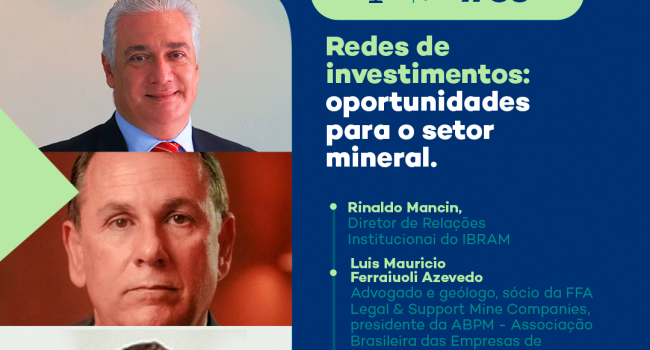 Especialistas falam sobre rede de investimentos do setor mineral no PodMinerar 