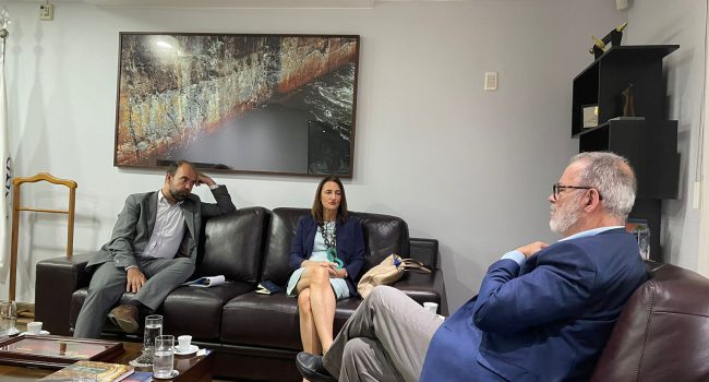 IBRAM apresenta ações realizadas contra o garimpo ilegal para delegação da União Europeia no Brasil