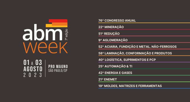 7ª edição da ABM Week traz como destaque a discussão sobre a sustentabilidade na indústria