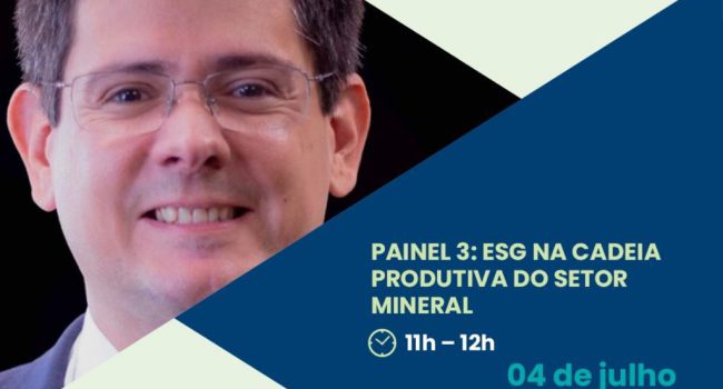 Mineração será fundamental na transição energética, diz painelista do e-Mineração 2023