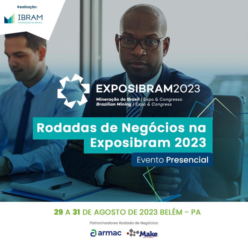Inscrições abertas para as rodadas de negócios híbridas na EXPOSIBRAM 2023