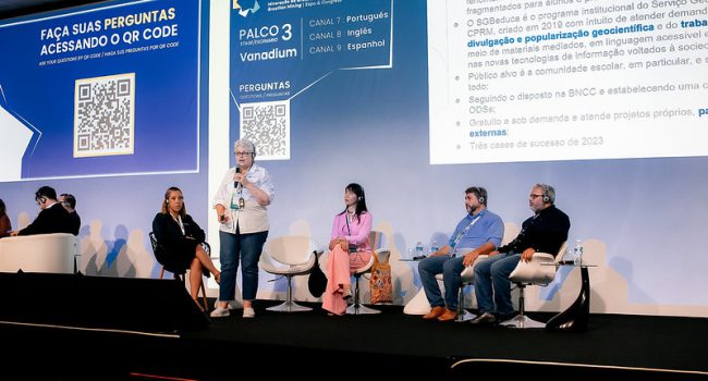 Painel da EXPOSIBRAM faz panorama e diagnósticos da geociência no ensino brasileiro