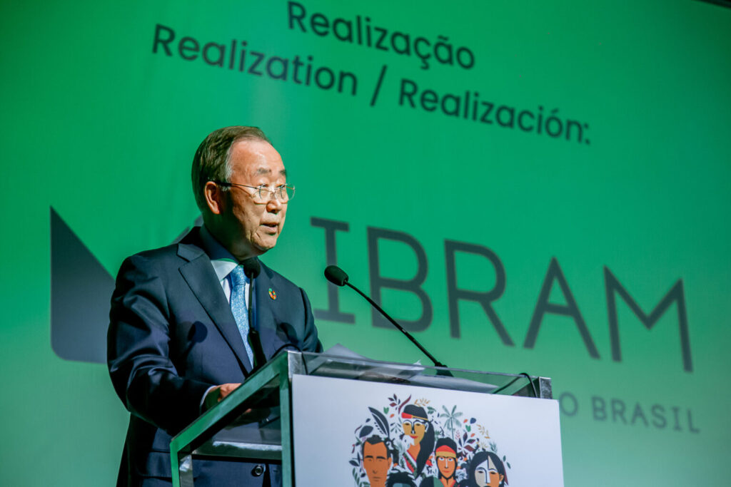 “Não existe planeta B”, alerta Ban Ki-moon