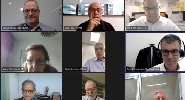 IBRAM e associados debatem reforma tributária com o pesquisador da FGV e colunista da Folha de S. Paulo, Samuel Pessoa
