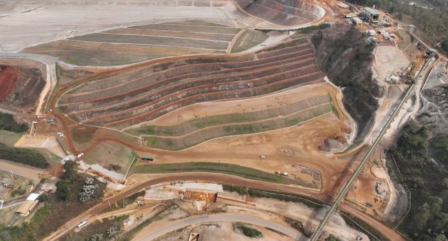 Samarco conclui descaracterização da cava do Germano, em Mariana (MG)