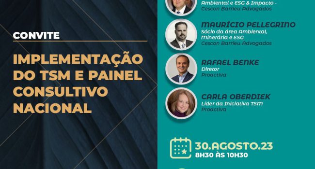 IBRAM promove oficina gratuita sobre TSM no Brasil na EXPOSIBRAM 2023