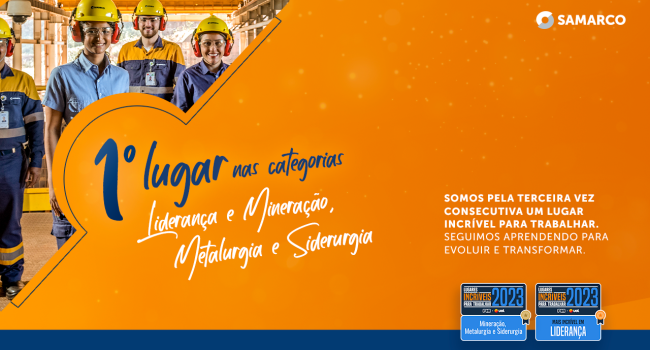 Samarco alcança primeiras posições no Prêmio Lugares Incríveis para Trabalhar