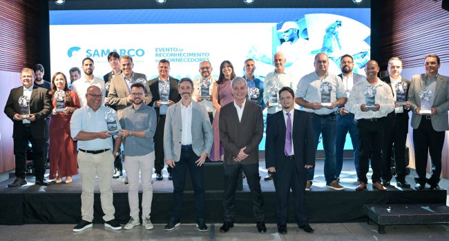 Samarco reconhece empresas que foram destaque em programa de avaliação de fornecedores