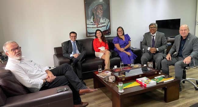 IBRAM recebe FINEP para tratar de financiamento para inovação em projetos minerários