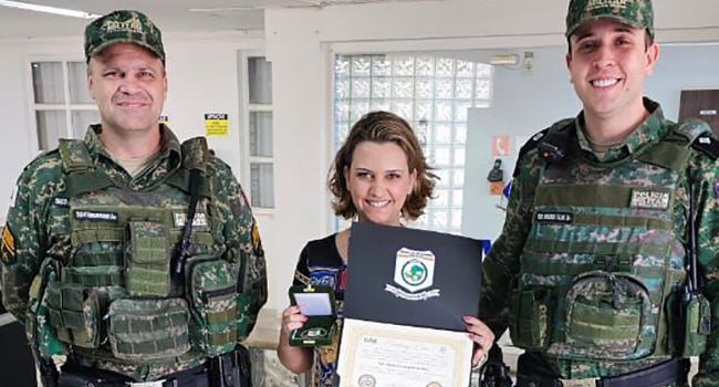 Alcoa recebe Moeda Comemorativa da Polícia Militar de MG