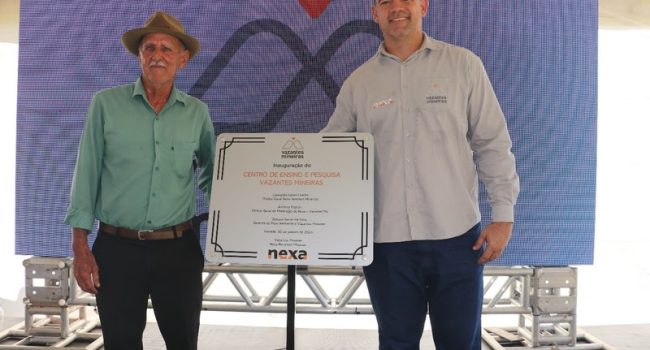 Nexa inaugura Centro de Ensino e Pesquisa no Vazantes Mineiras