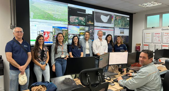 ArcelorMittal recebe o IBRAM na mina de Serra Azul