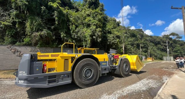 AngloGold Ashanti terá primeiro veículo 100% elétrico do Brasil em operação no subsolo