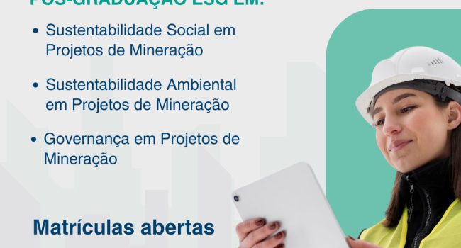 UNIBRAM e Grupo Educacional UNIS lançam cursos de especialização em mineração 