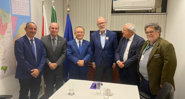 Representantes do IBRAM se reúnem com senador Zequinha Marinho para tratar do PL 2.973/2023