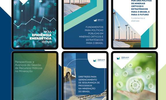 IBRAM lançará na EXPOSIBRAM 2024 livros sobre eficiência energética, circularidade, fechamento de mina e panorama do setor