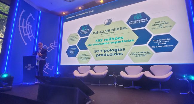 Raul Jungmann destaca a importância do Sebrae para a competitividade das empresas do setor mineral