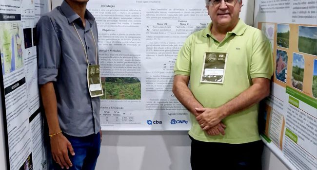 Pesquisas da parceria entre UFV e CBA são discutidas no Congresso de Ecologia do Brasil