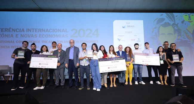 Conferência Internacional Amazônia e Novas Economias premia vencedores do Hackathon