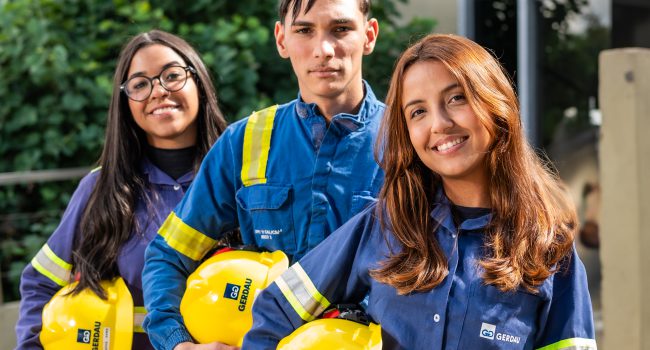 Gerdau abre mais de 230 vagas para programa de estágio