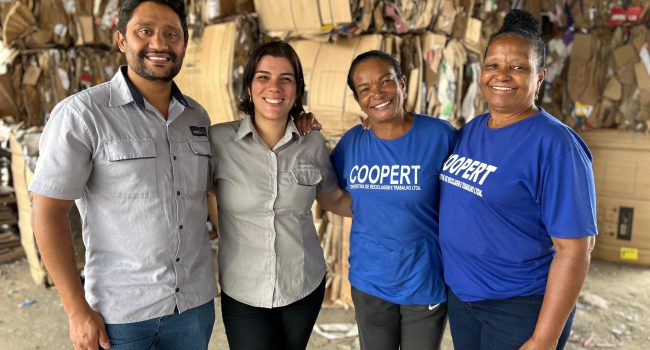 Dia Mundial da Reciclagem: parceria entre a Mineração Usiminas e a Coopert contribui com o meio ambiente e a geração de renda