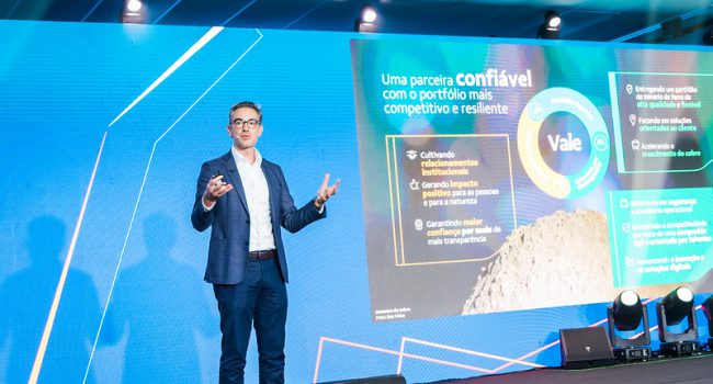 Gustavo Pimenta destaca transformação da Vale e provoca reflexão sobre o futuro da mineração na EXPOSIBRAM 2025
