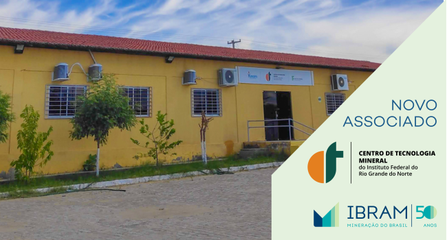 CT Mineral do IFRN é o novo associado do IBRAM