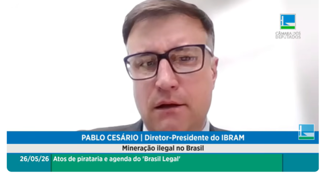 Combate à mineração ilegal pauta audiência na Câmara, com participação do IBRAM 