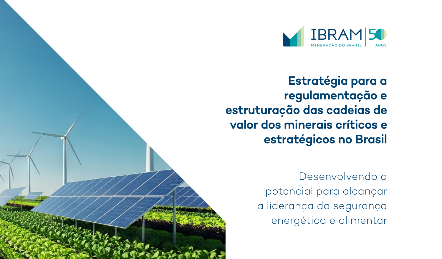 Estratégia para a regulamentação e estruturação das cadeias de valor dos minerais críticos e estratégicos no Brasil