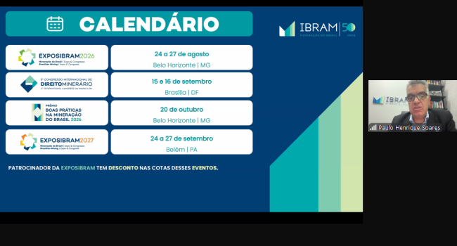 IBRAM reúne expositores para apresentar avanços da EXPOSIBRAM 2026 e lançar edição 2027