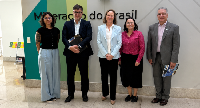 Embaixada da Austrália e IBRAM discutem participação na EXPOSIBRAM 2026 e aproximação com o IMARC