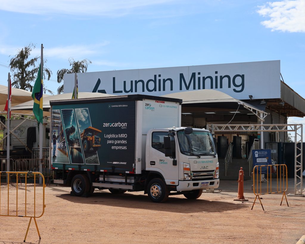Parceria com Zero Carbon Logistics traz caminhão elétrico para operação da Lundin Mining Brasil em Alto Horizonte