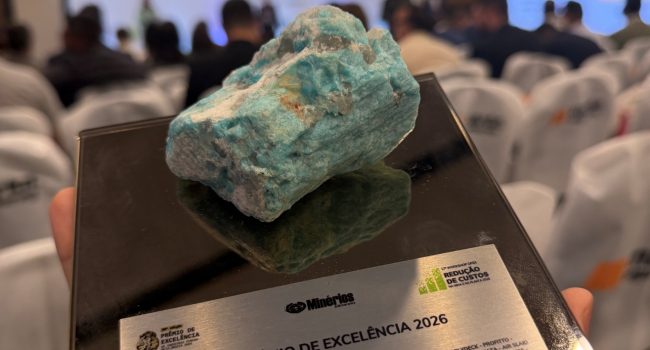 CMOC conquista dois reconhecimentos em uma das principais premiações da mineração brasileira