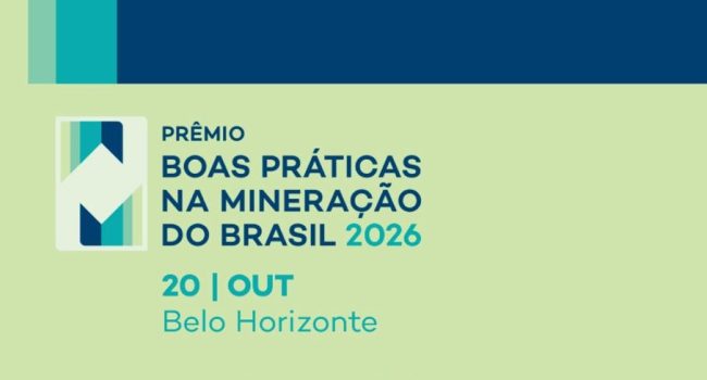 Últimos dias: inscrições para o Prêmio Boas Práticas na Mineração do Brasil 2026 seguem até o próximo dia 26