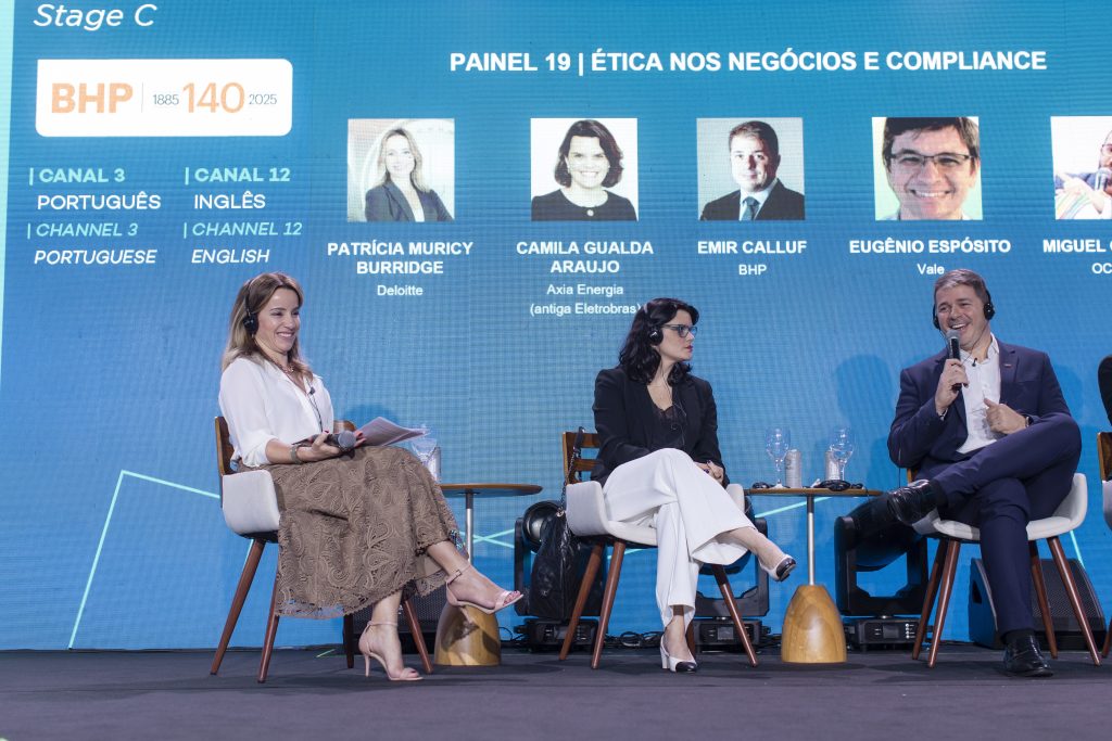 Executivos da BHP debatem o futuro da mineração na Exposibram