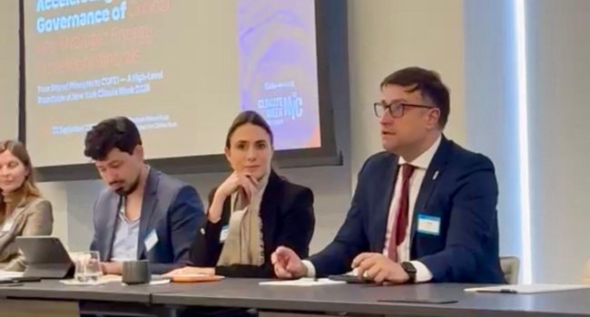Na Semana do Clima de NY, IBRAM defende articulação global para minerais críticos em evento do CEBRI