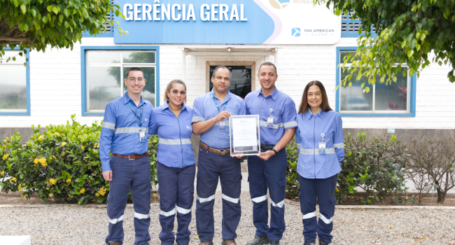 Jacobina Mineração conquista certificação internacional que reconhece o consumo de energia elétrica de origem renovável 