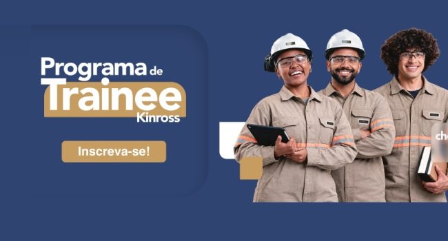 Kinross abre inscrições para Programa de Trainee com vagas em Paracatu (MG)