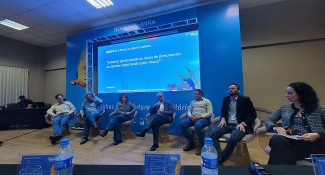IBRAM apresenta visão sobre fechamento de mina em workshop promovido pela Kinross, em Paracatu (MG)